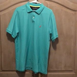 Nautica Green Polo Classic Fit
